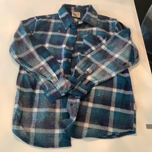 Girls flannel shirt